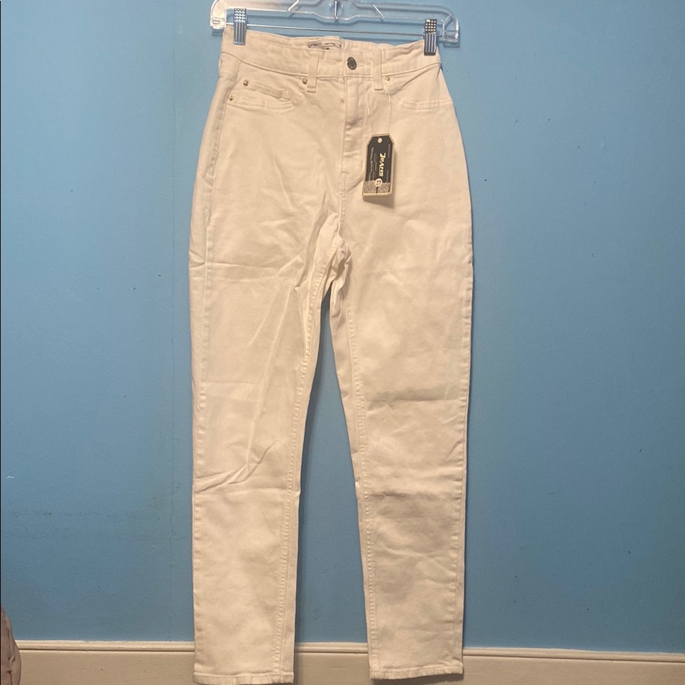 Chic White Denim Pants